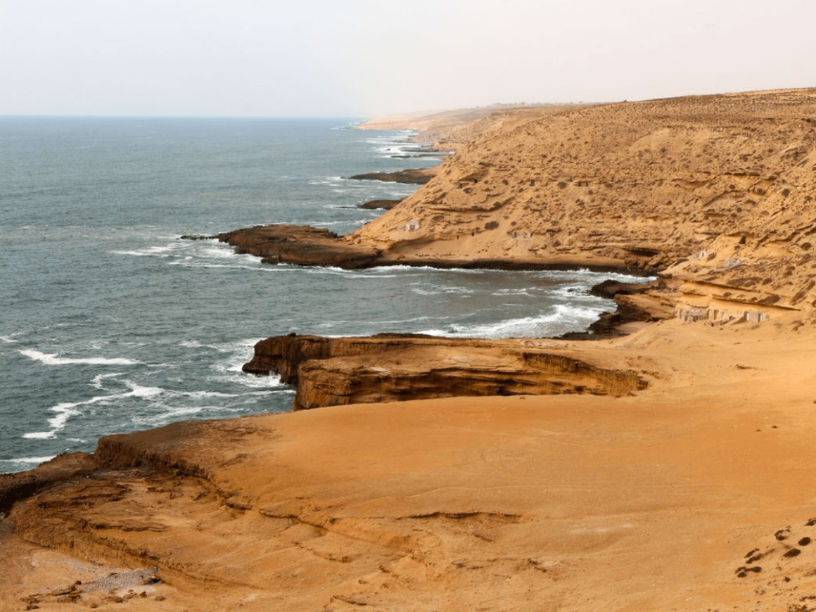 Falaises côtières - Sidi Boufdail
